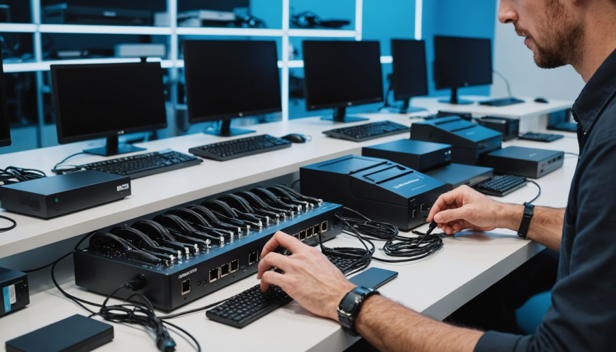 Pour trouver du matériel réseau économique, consultez ce site web spécialisé